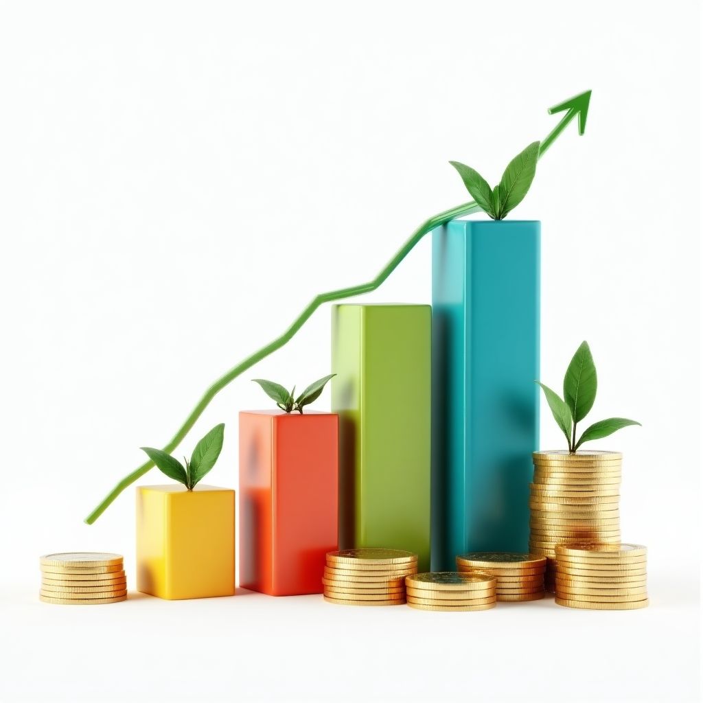 Valores de FinanzApp representados visualmente