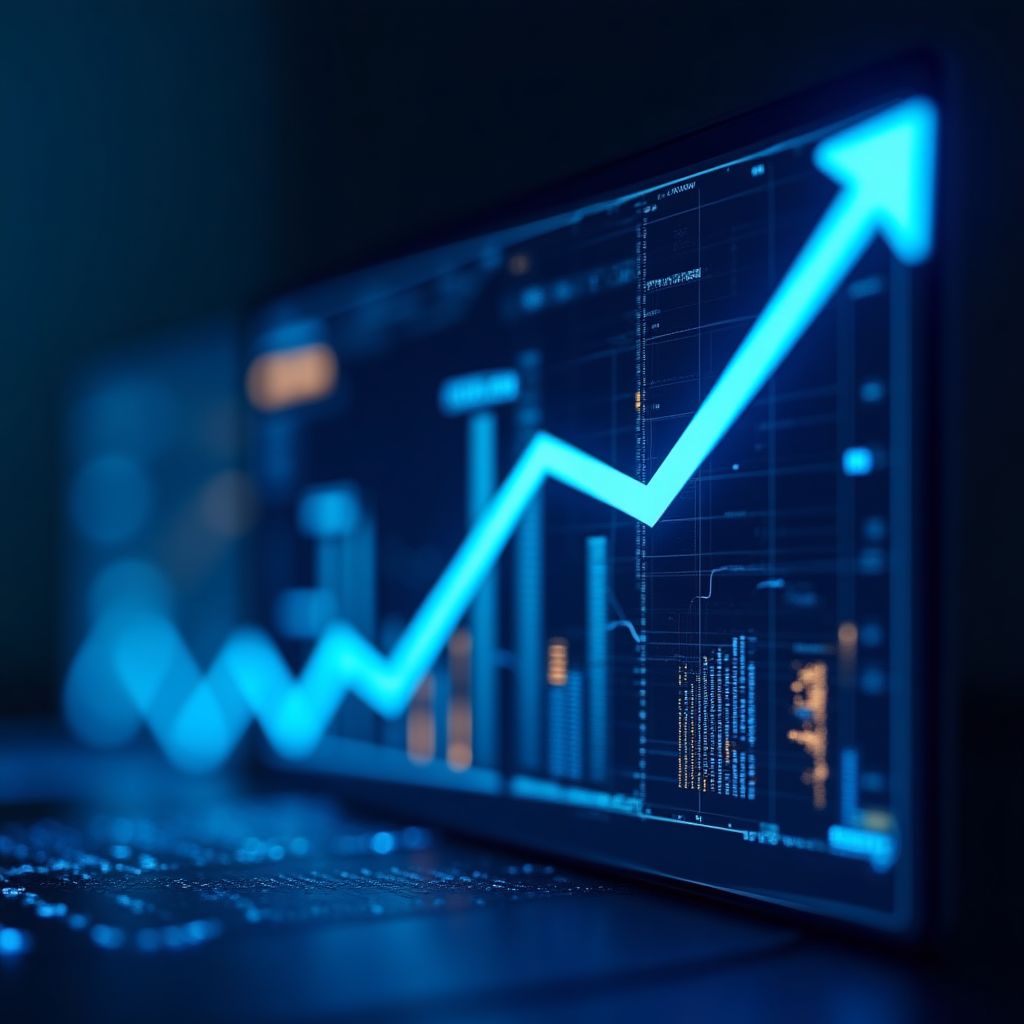 Gráfico de crecimiento de FinanzApp