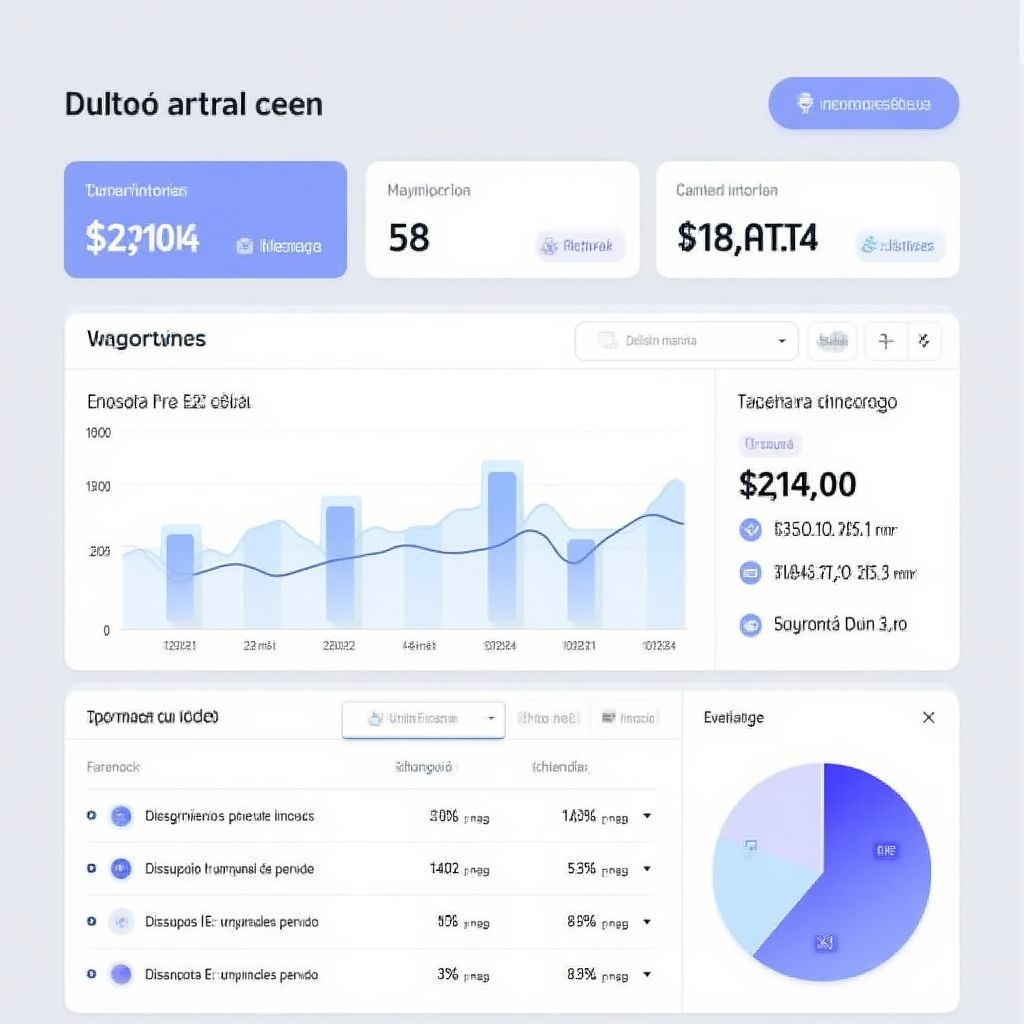 Dashboard financiero
